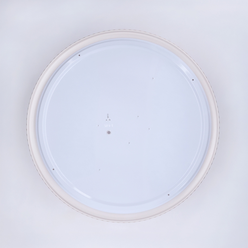 Brilagi - dæmpbar LED-loftlampe LUCIA LED/60W/230V 3000-6500K Ø 59 cm brun + fjernbetjening