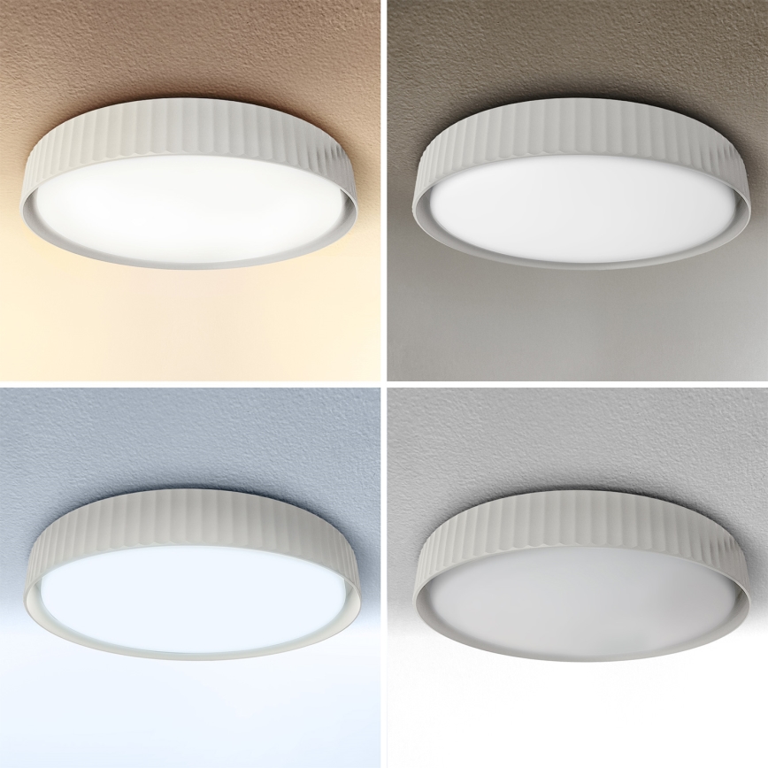 Brilagi - LED-dæmpbar loftlampe LUCIA LED/48W/230V 3000–6500K Ø 41 cm hvid + fjernbetjening
