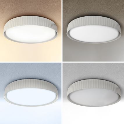 Brilagi - LED-dæmpbar loftlampe LUCIA LED/60W/230V 3000-6500K Ø 59 cm hvid + fjernbetjening