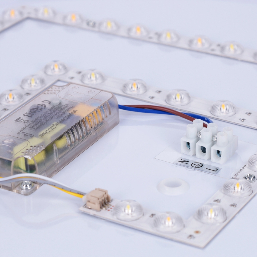 Brilagi - LED-dæmpbar loftlampe LUCIA LED/60W/230V 3000-6500K Ø 59 cm hvid + fjernbetjening