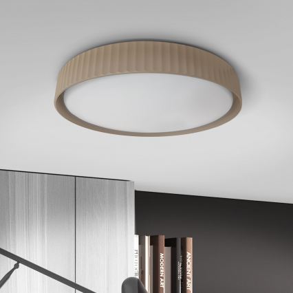 Brilagi - LUCIA LED loftlampe 24W/230V, Ø 31 cm, brun