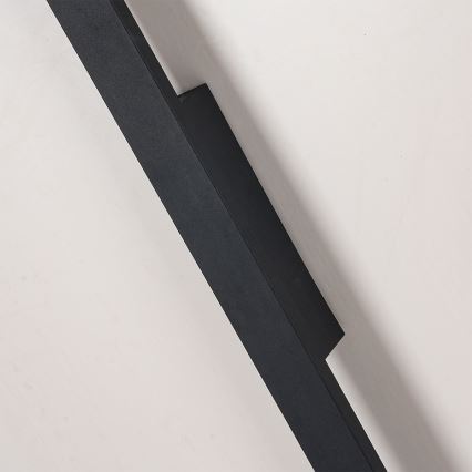 Brilagi - LUNA LED udendørs væglampe, 30W, 230V, 3000K, IP65, 150 cm, sort, CRI 90