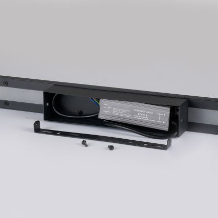 Brilagi - LED udendørs vægarmatur LUNA LED/30W/230V 4000K IP65 150 cm sort CRI 90