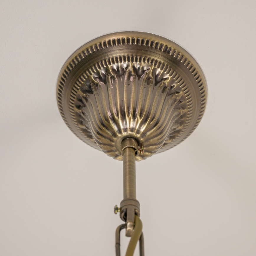 BRILAGI - Lysekrone med kæde CLASSIC 3xE14/10W/230V messing