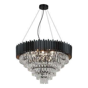 Brilagi - lysekrone med wireophæng CARLOS 11xE14/40W/230V Ø 80 cm