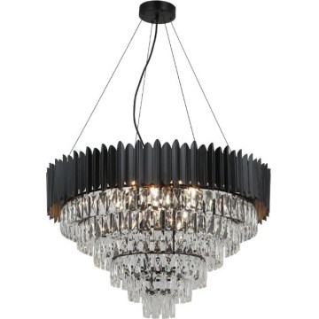 Brilagi - lysekrone med wireophæng CARLOS 11xE14/40W/230V Ø 80 cm