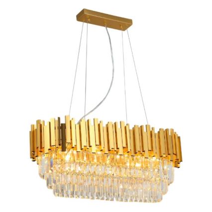 Brilagi - Lysekrone på kabel PLAZA 10xE14/40W/230V