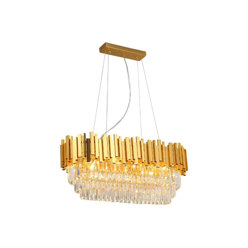 Brilagi - Lysekrone på kabel PLAZA 10xE14/40W/230V