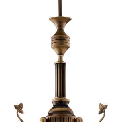 Brilagi - Lysekrone på stang TAURUS 3xE27/15W/230V Ø 70 cm i bronze