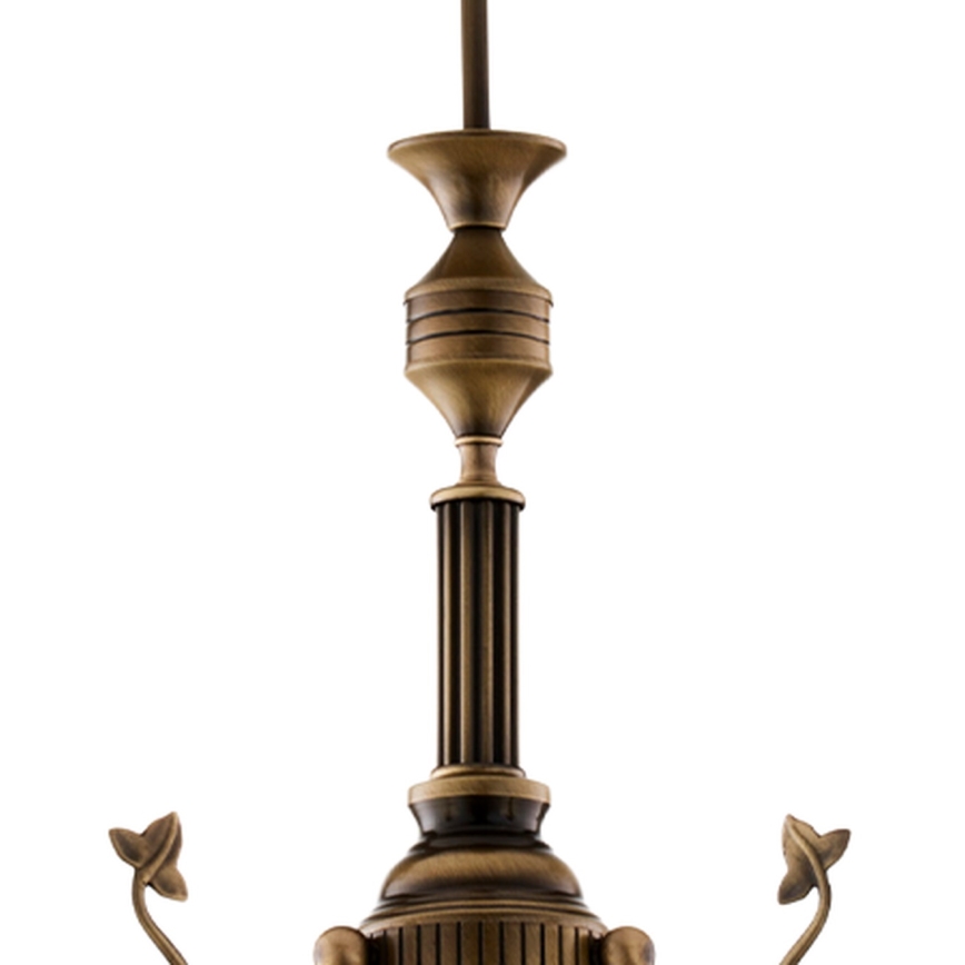 Brilagi - Lysekrone på stang TAURUS 3xE27/15W/230V Ø 70 cm i bronze