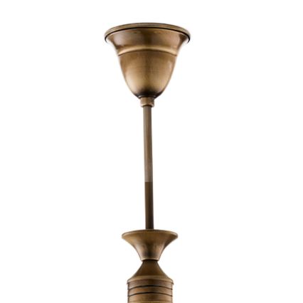 Brilagi - Lysekrone på stang TAURUS 3xE27/15W/230V Ø 70 cm i bronze