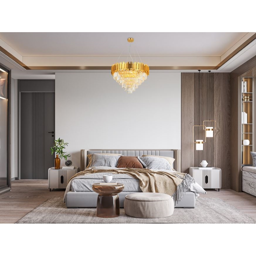 Brilagi - Lysekrone på wire PLAZA 11xE14/40W/230V Ø 80 cm
