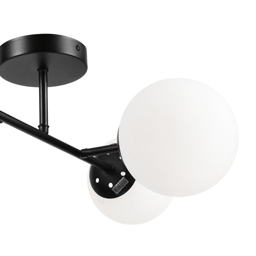 Brilagi - MALONY overflademonteret loftlampe 4xE14/20W/230V sort