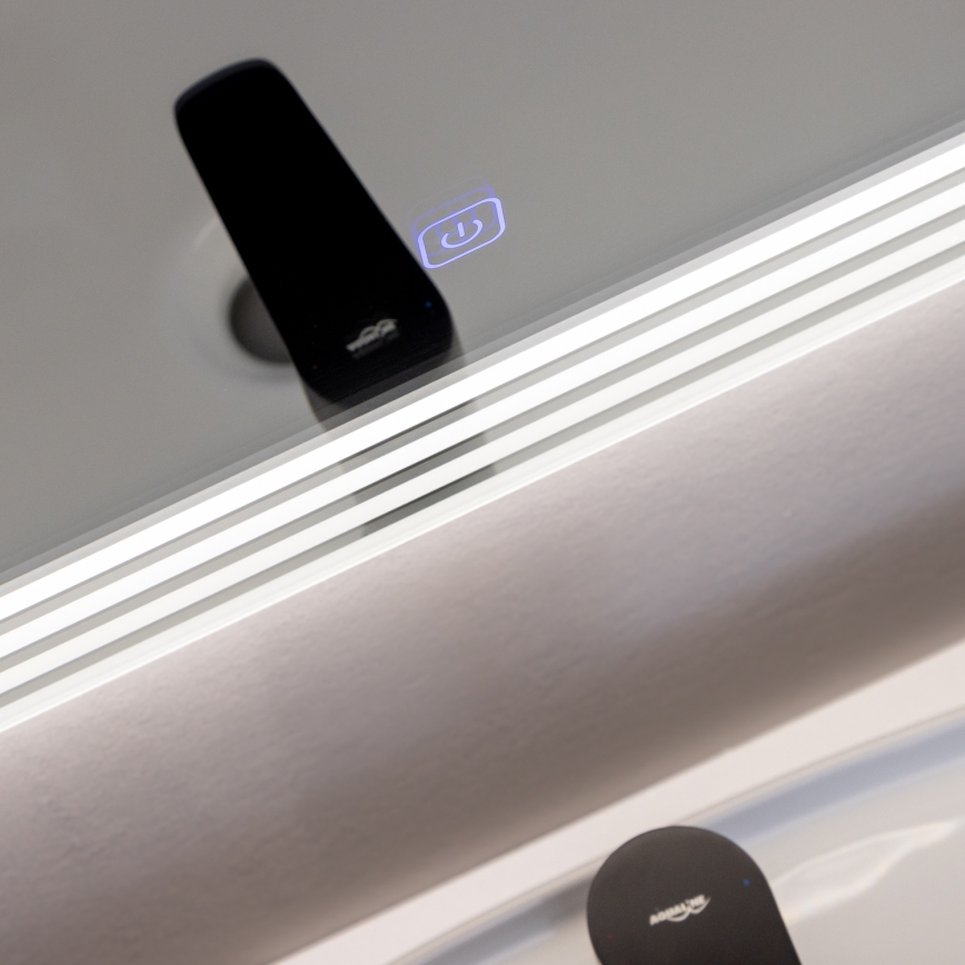 Brilagi - LED badeværelsesspejl MELZO LED/28W/230V 60x80 cm IP44 CRI 90 dæmpbar + CCT