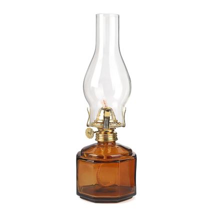 Brilagi - MERLIN petroleumslampe i orange