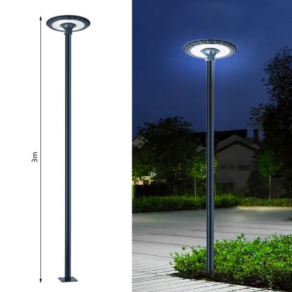 Brilagi - Metalstang til udendørs belysning URBAN 3 m stang diameter 58 mat antracit