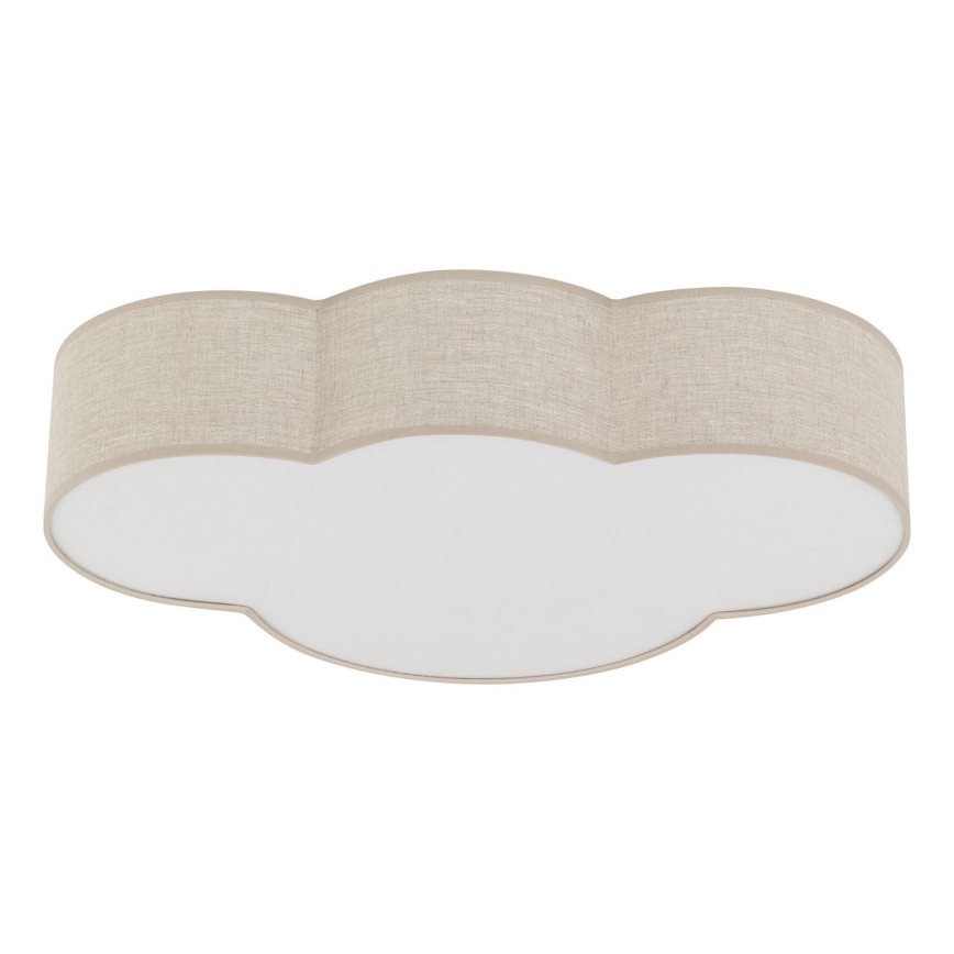 Brilagi - NIMBUS LINEN børnelampe 4xE27/15W/230V beige