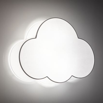 Brilagi - NIMBUS loftlampe til børn 4xE27/15W/230V hvid