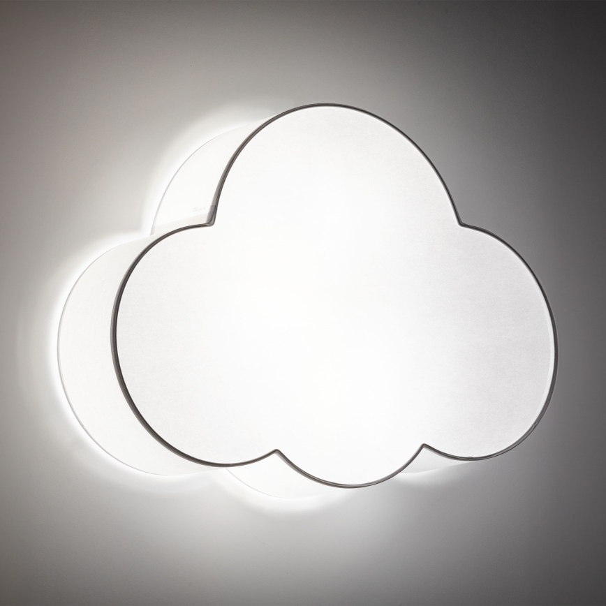 Brilagi - NIMBUS loftlampe til børn 4xE27/15W/230V hvid