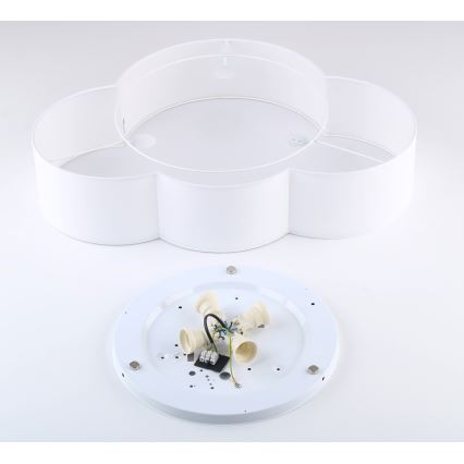 Brilagi - NIMBUS loftlampe til børn 4xE27/15W/230V hvid