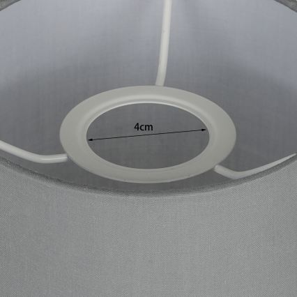 Brilagi - LED fleksibel væglampe NUBILA 1xE27/25W/230V + LED/3W mat krom/lys grå