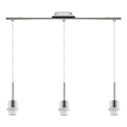 Brilagi - NUBILA LED-pendel på wire 3xE27/60W/230V antracit