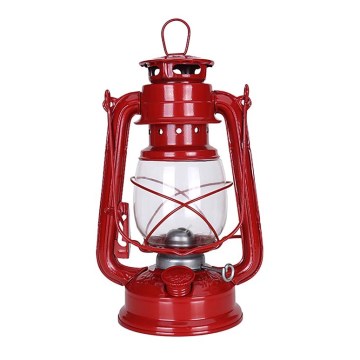 Brilagi - Olielampe LANTERN 24,5 cm rød