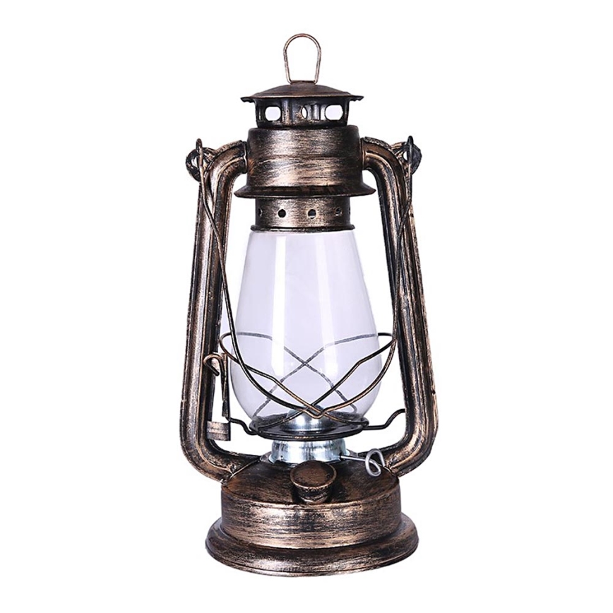 Brilagi - Olielampe LANTERN 31 cm kobberfarvet