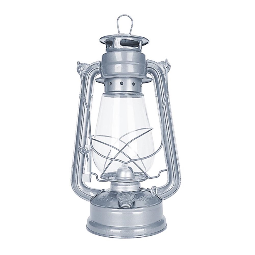 Brilagi - Olielampe LANTERN 31 cm sølvfarvet