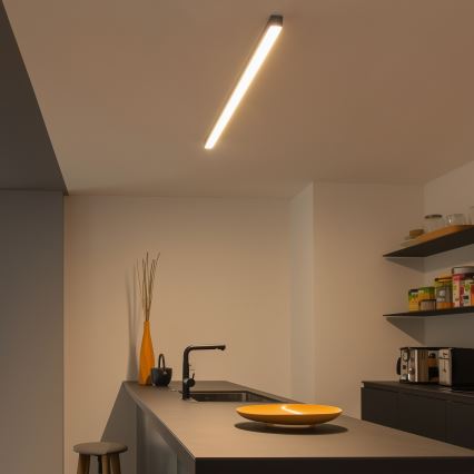 Brilagi - LED overflademonteret loftlampe FULLDAY LED/30/40/50W/230V 2700/4000/6000K 150 cm sort
