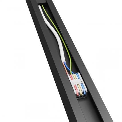 Brilagi - LED påbygget loftlampe FULLDAY LED/20/30/40W/230V 2700/4000/6000K 120 cm UGR19 sort