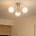 Brilagi - Overflademonteret loftlampe 3xE27/60W/230V beige/guld