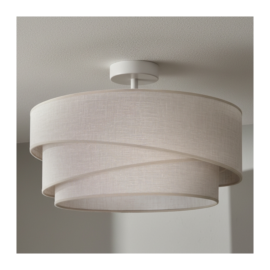 Brilagi - Overflademonteret loftlampe ARROW 1xE27/60W/230V Ø 45 cm beige