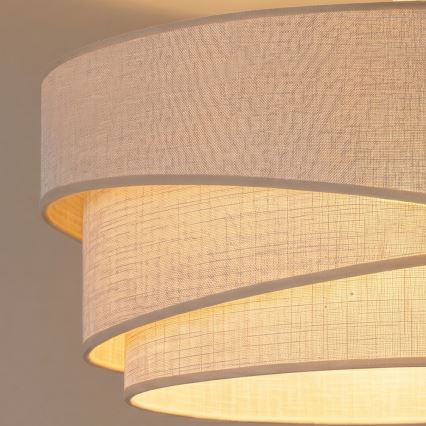 Brilagi - Overflademonteret loftlampe ARROW 1xE27/60W/230V Ø 45 cm beige