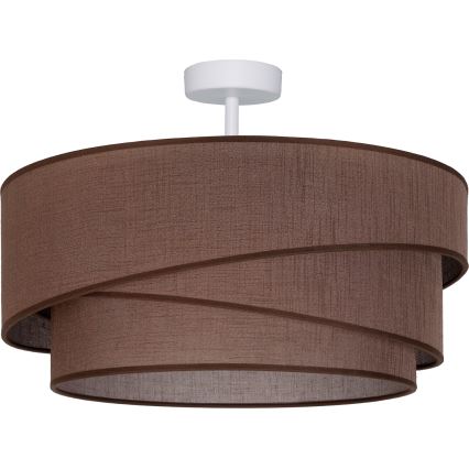 Brilagi - Overflademonteret loftlampe ARROW 1xE27/60W/230V Ø 45 cm brun
