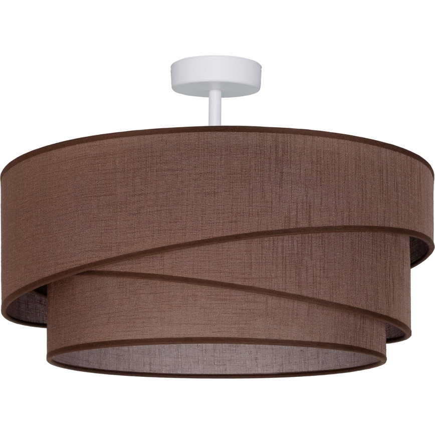 Brilagi - Overflademonteret loftlampe ARROW 1xE27/60W/230V Ø 45 cm brun
