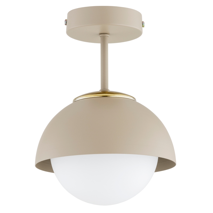 Brilagi - Overflademonteret loftlampe COSMO 1xE27/60W/230V beige/guld