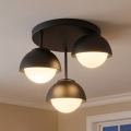BRILAGI - Overflademonteret loftlampe COSMO 3xE27/60W/230V sort