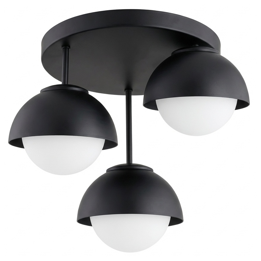 BRILAGI - Overflademonteret loftlampe COSMO 3xE27/60W/230V sort