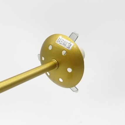 Brilagi - Overflademonteret loftlampe MALIVA 4xE14/15W/230V guld/hvid