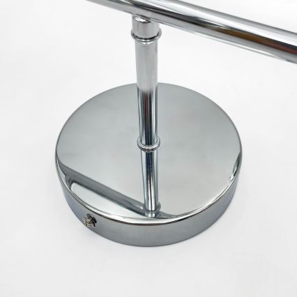 Brilagi - Overflademonteret loftlampe MALONY 4xE14/20W/230V blank krom