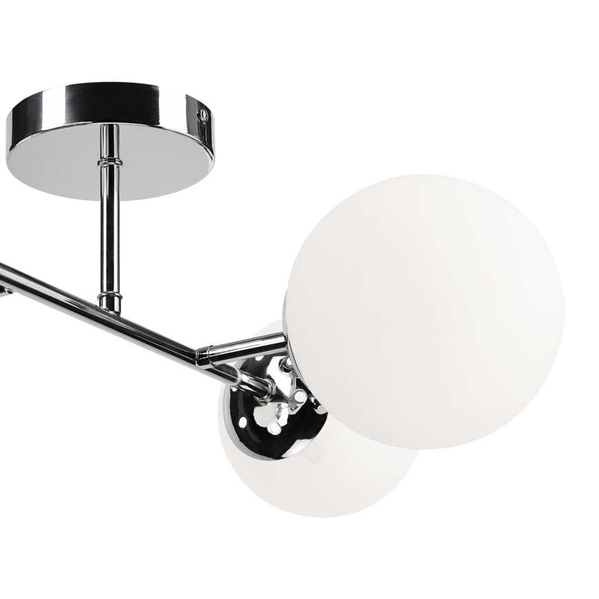 Brilagi - Overflademonteret loftlampe MALONY 4xE14/20W/230V blank krom