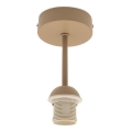 Brilagi - Overflademonteret loftlampe PARTY 1xE27/60W/230V beige