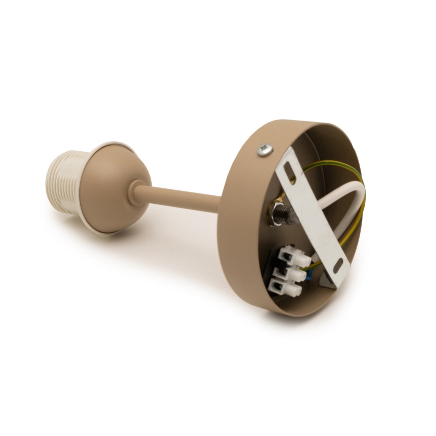 Brilagi - Overflademonteret loftlampe PARTY 1xE27/60W/230V beige