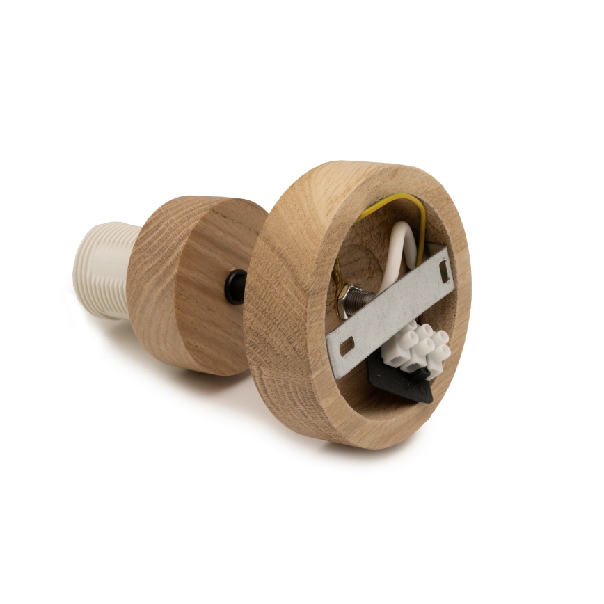 Brilagi - Overflademonteret loftlampe PARTY 1xE27/60W/230V i eg