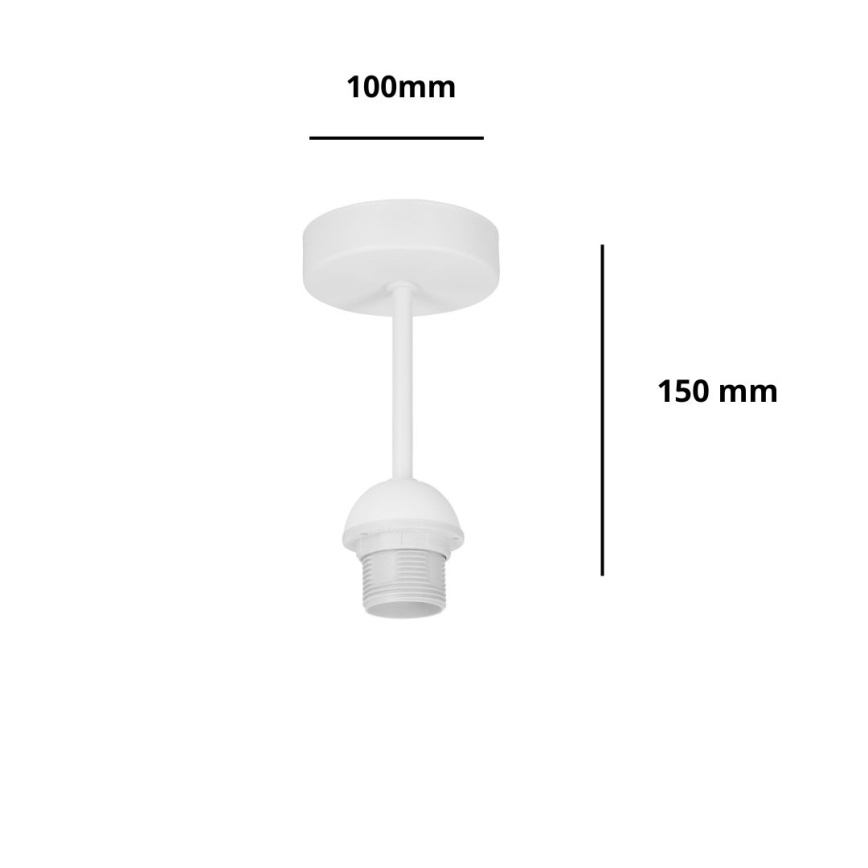 Brilagi - Overflademonteret loftlampe PARTY 1xE27/60W/230V Ø 10 cm hvid