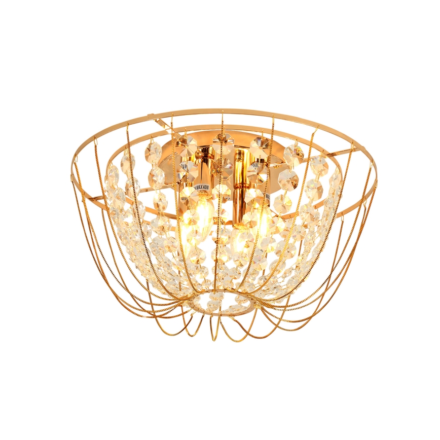 Brilagi - Overflademonteret loftlampe VASTERAS 4xE14/40W/230V Ø 45 cm