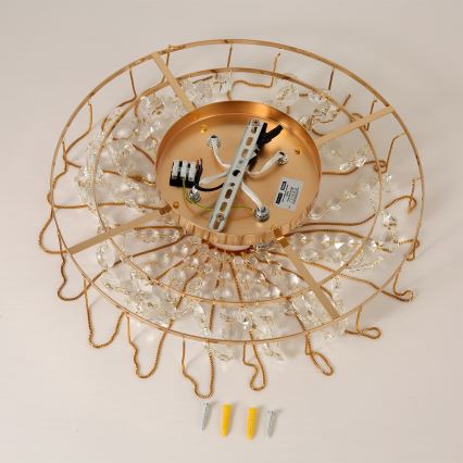 Brilagi - Overflademonteret loftlampe VASTERAS 4xE14/40W/230V Ø 45 cm