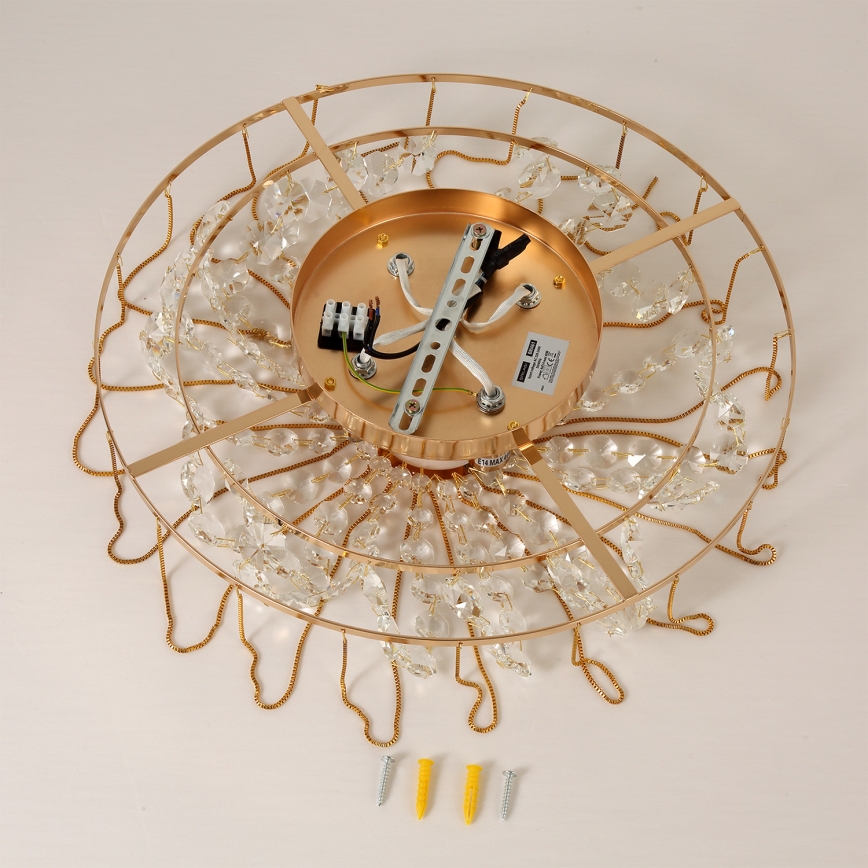 Brilagi - Overflademonteret loftlampe VASTERAS 4xE14/40W/230V Ø 45 cm