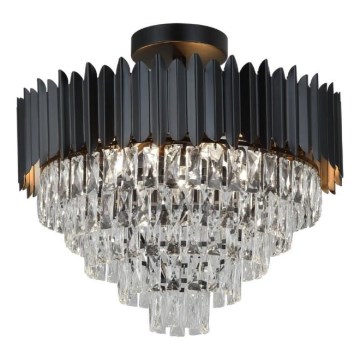 Brilagi - Overflademonteret lysekrone CARLOS 9xE14/40W/230V Ø 60 cm